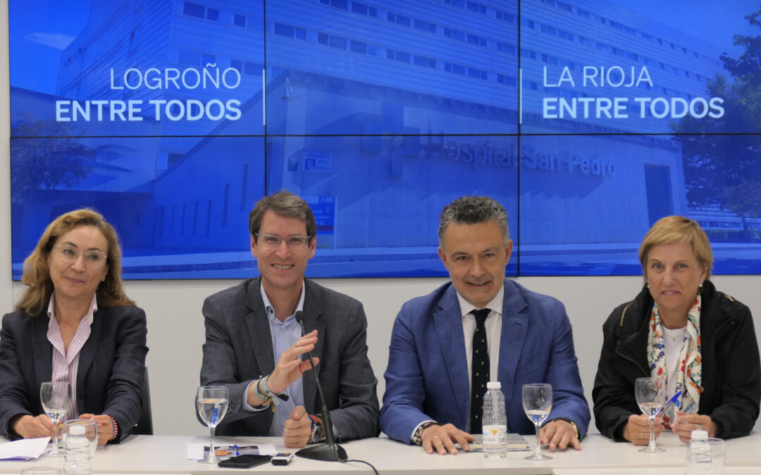 Capellán se compromete a recuperar la buena gestión sanitaria para dar a los riojanos la atención que merecen